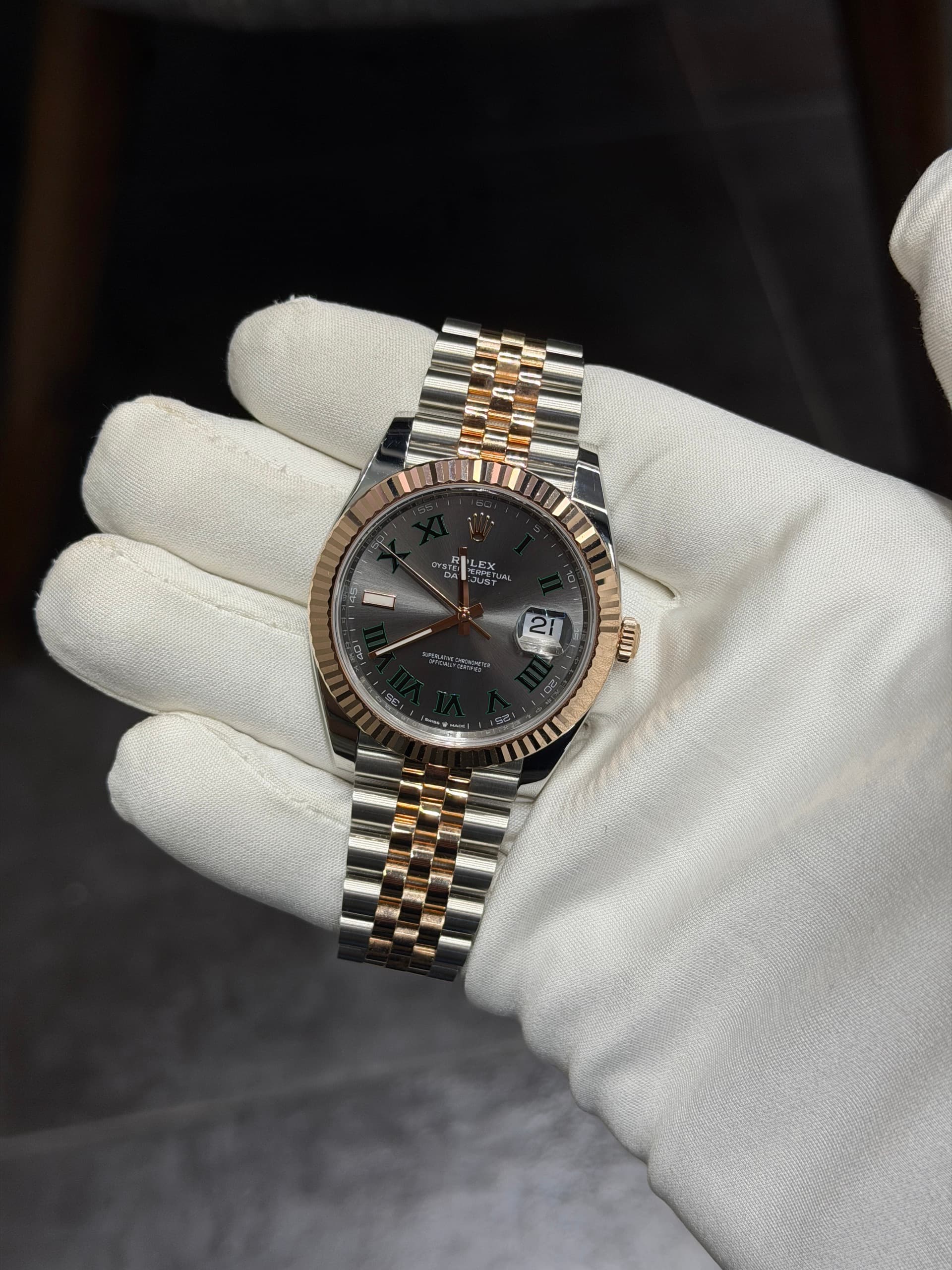 Datejust 41 “Wimbledon”